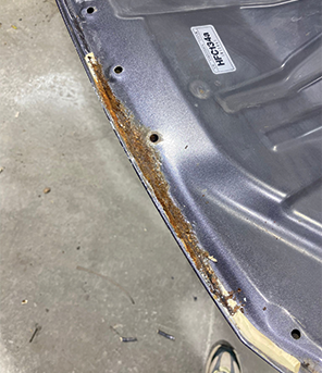 réparation de rouille automobile